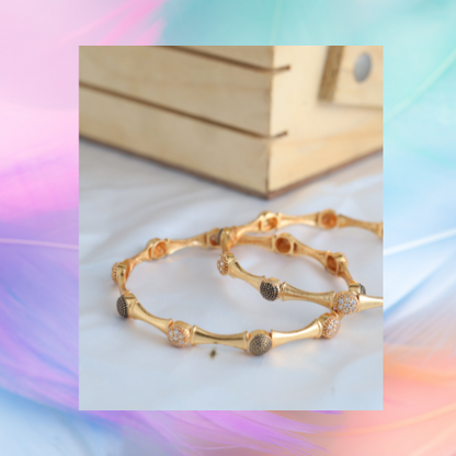 Dimple Bangle ( Set of 2 )