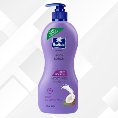 Parachute Advansed Deep Nourish Body Lotion for Women & Men, 100% Natural  (400 ml)