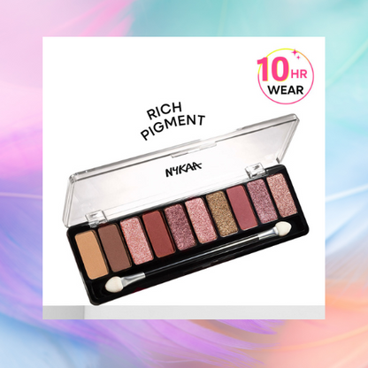 Nykaa Eyes On Me! 10-in-1 Eyeshadow Palette