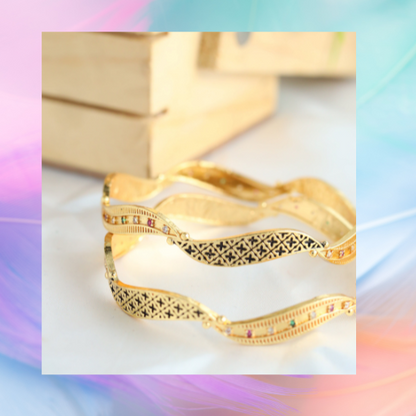 Parul Bangle ( Set of 2)