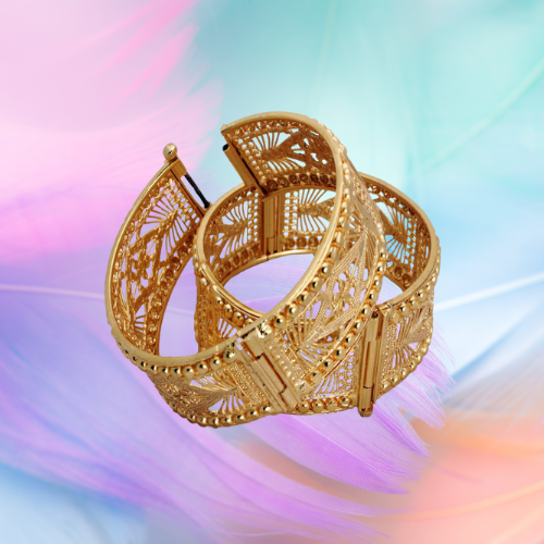 Brass Gold-plated Bangle