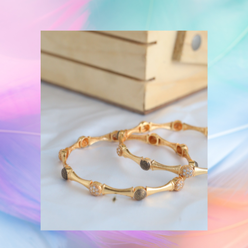 Dimple Bangle ( Set of 2 )