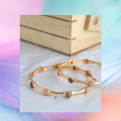 Dimple Bangle ( Set of 2 )