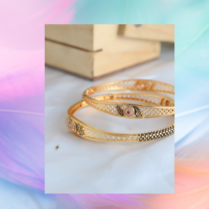 Divyanka Bangle. ( Set of 2)