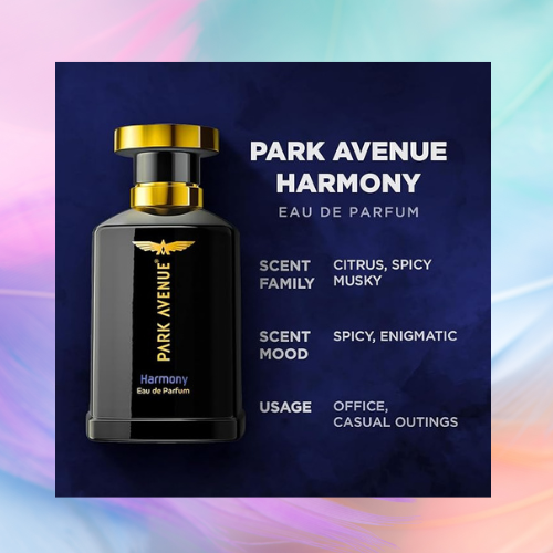 Park Avenue Harmony,Liquid Eau De Perfume Men Musky