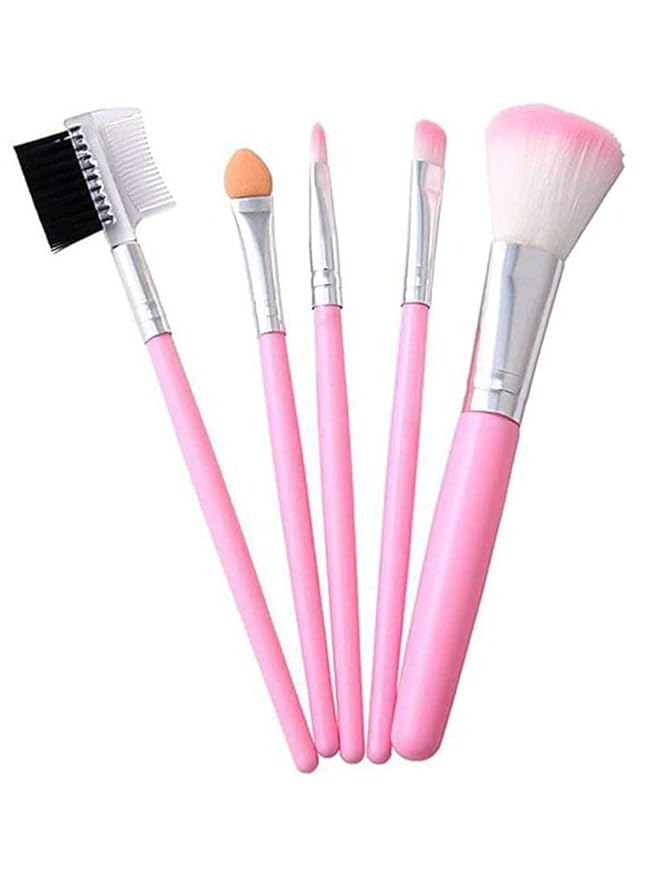 SHISHI TYA 6155 Makeup Kit with 5 Pink Makeup Brushes